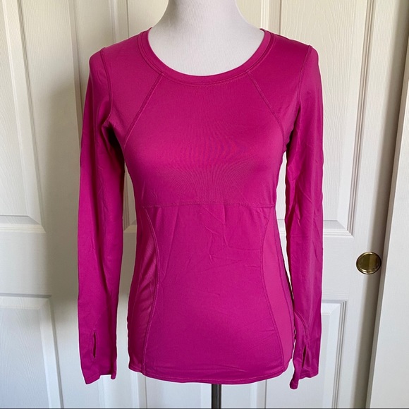Lucy Tech Fuchsia Base Layer Top Small‎ - Picture 1 of 6